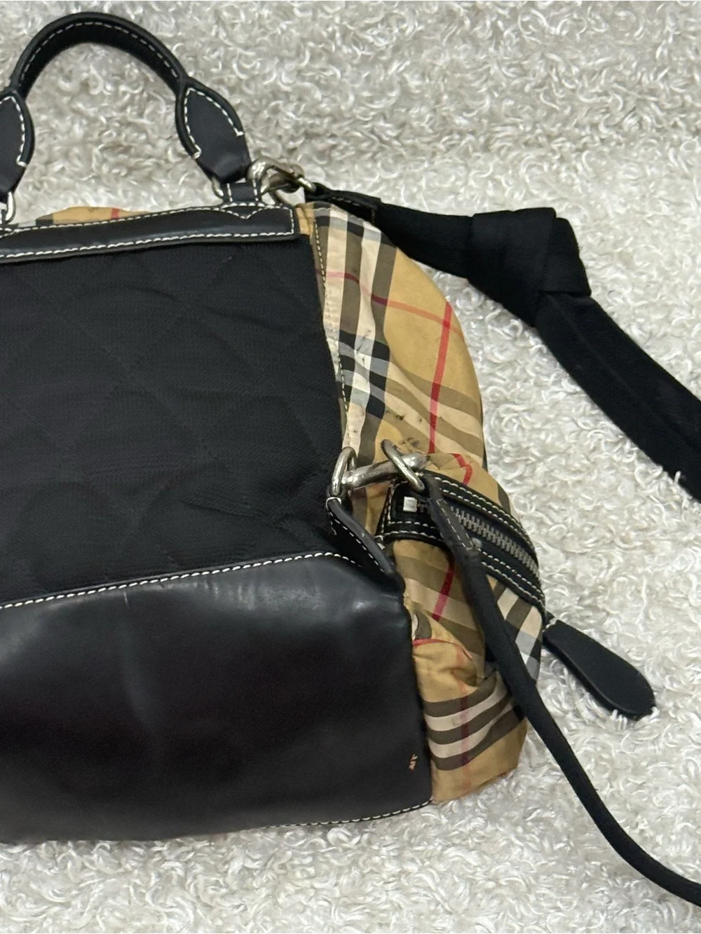 Burberry Nova Check Mini Rucksack/Backpack